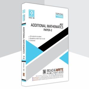 Additional Mathematis Paper 2 Topical Workbook