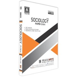 503 Sociology Paper 3 & 4