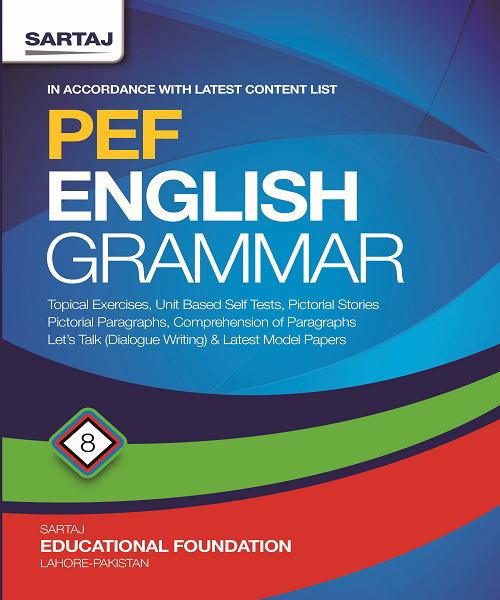 Sartaj PEF English Grammer 8th