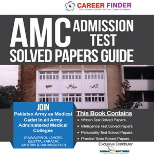 AMC Admission Test Solved Papers Guide