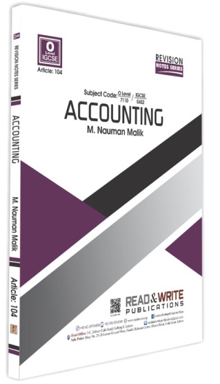 104 Accounting O Level Notes Numan Malik