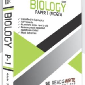 205 Biology Paper 1 MCQs