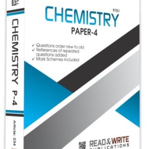 Chemistry Paper 4 Workbook