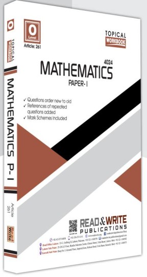 Mathematics  O Level Topical Workbook