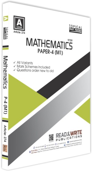 Mathematisc Paper 4 A Level