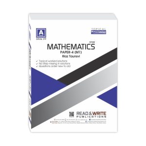 Mathematis Paper 4 Topical Workbooked Solution