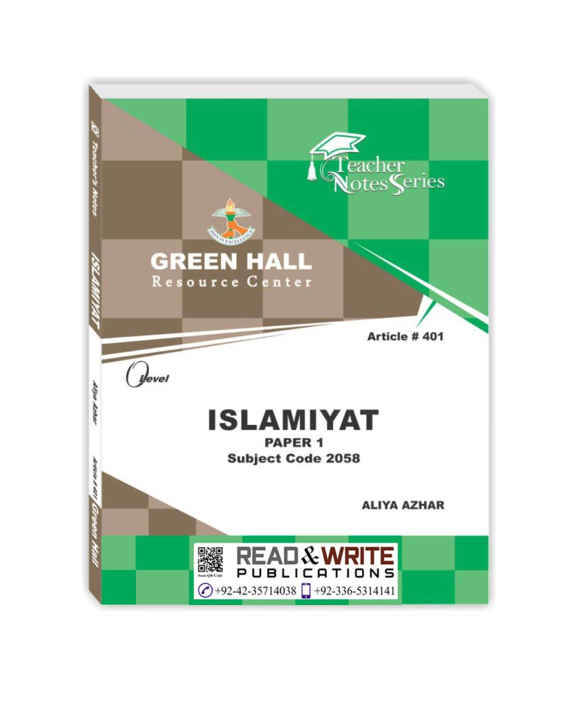 401 Islamiyat Paper 1 Revision Guide