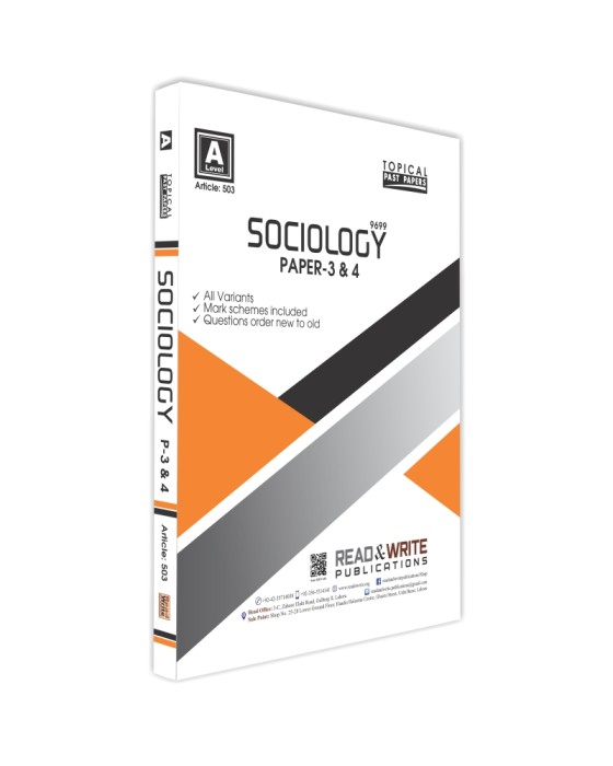 503 Sociology Paper 3 & 4