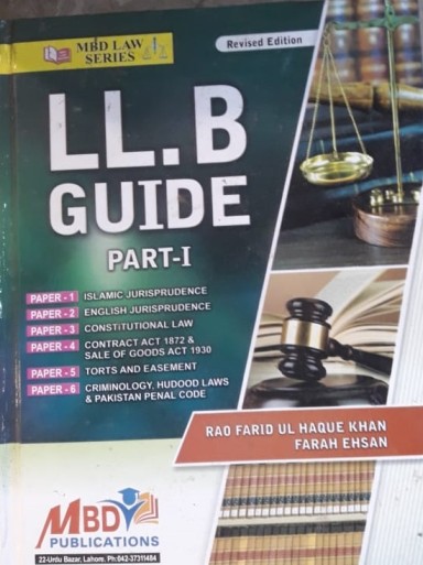 LLB Guide Part I