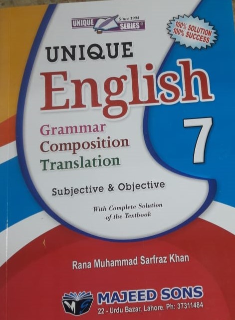 Unique English 7